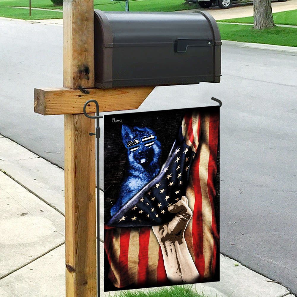 Stunning Police K9 Dog Flagwix™ American Flag For Indoor and Outdoor Uses - Image 4