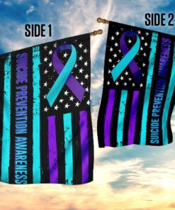suicide prevention awareness flag 3876