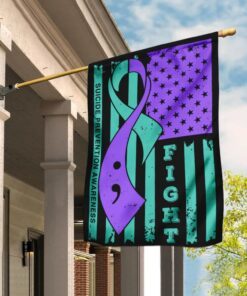 Suicide Prevention Awareness Flag