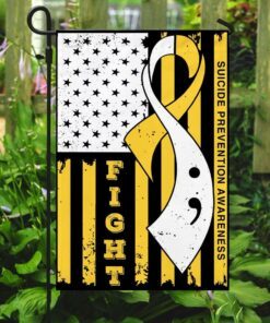 suicide prevention awareness flag 8858
