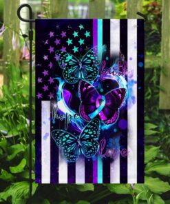 suicide prevention faith hope love flag 3222