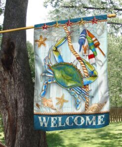 Summer Beach Flag. Hot Summer Flag. Welcome Sea LNT211F