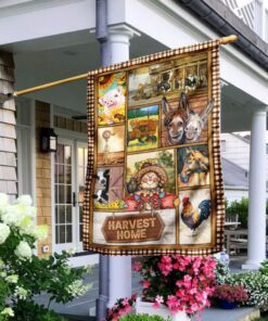 summertime harvest home decoration flag 1518