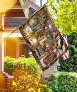 Summertime Harvest Home Decoration Flag