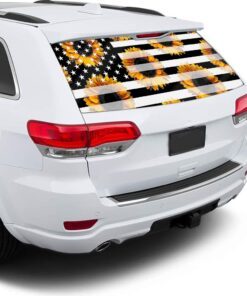 sunflower american rear window decal bnn140cd 5386