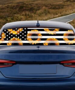 sunflower american rear window decal bnn140cd 6671