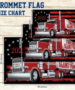 support freedom convoy 2022 grommet flag trucking against tyranny dhp3314gf 2948