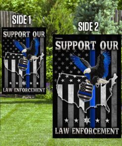 support our law enforcement flag 3612