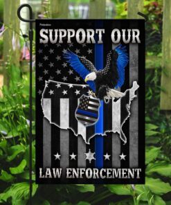 support our law enforcement flag 6104