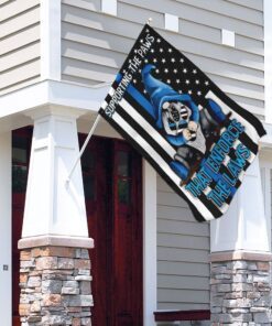 supporting the paws that enforce the laws gnome flag 8127