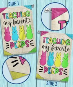 teacher easter flag teaching my favorite peeps tqn1063f 8319