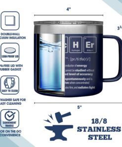 teacher periodic table insulated coffee mug teacher gift bnn583cm 8934