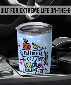 teacher tumbler 20oz the influence of a good teacher can never be erased lnt531tuv6 2804