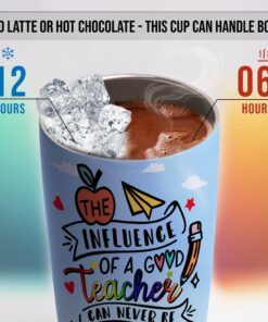 teacher tumbler 20oz the influence of a good teacher can never be erased lnt531tuv6 3226