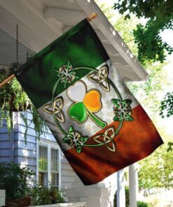 team irish lucky charm flag 8468
