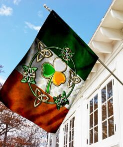 team irish lucky charm flag 8643
