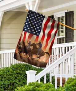 team roping flag 3449