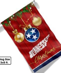 tennessee christmas flag tpt465f 6122