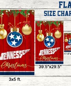 tennessee christmas flag tpt465f 6369