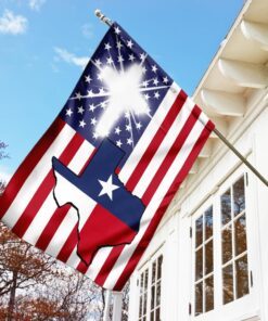 texas american flag 1364