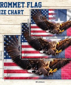 texas american flag eagle ttv415gf 5623