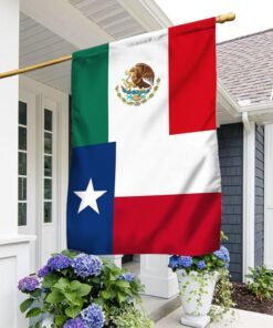 Texas And Mexico Flag TPT547F