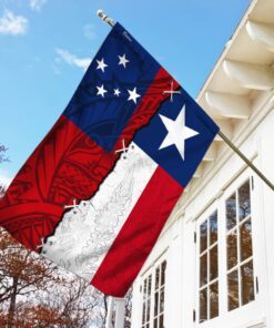 texas and samoan flag ant137f 6224