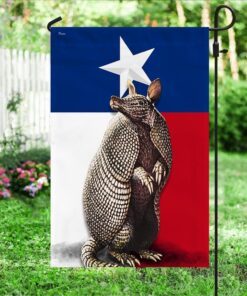 texas armadillo flag lnt223f 5046