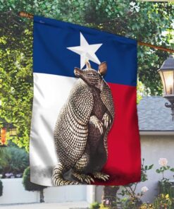 texas armadillo flag lnt223f 8045