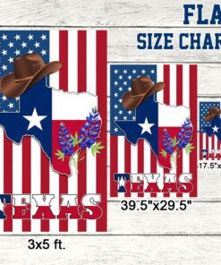 texas bluebonnet american flag mln1210f 4047