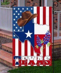 texas bluebonnet american flag mln1210f 5272