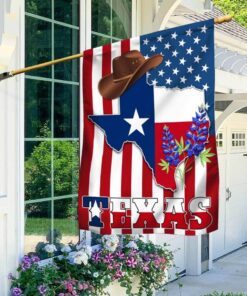 texas bluebonnet american flag mln1210f 6755