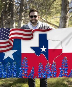 texas bluebonnet grommet flag mln1111gf 2843