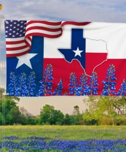 texas bluebonnet grommet flag mln1111gf 5216