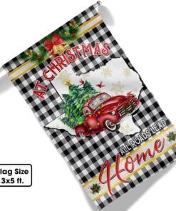 texas christmas flag all roads lead home lnt660fv1 1919