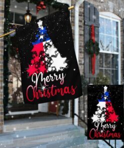 texas christmas flag christmas tree texas tqn711f 2270