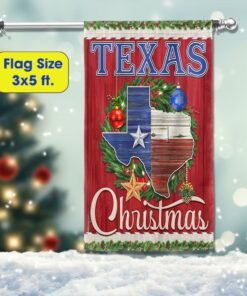 texas christmas flag merry christmas lnt626f 3910