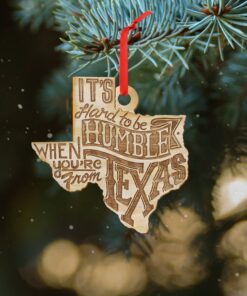 texas custom shaped ornament quote ntb1460o 1849