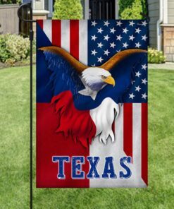 texas eagle american flag mlh2145f 6089