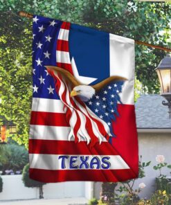 Texas Eagle Flag MLH1774Fv17