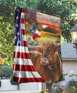 texas eagle longhorn flag lha2081f 2595