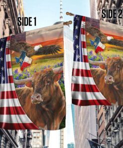 texas eagle longhorn flag lha2081f 4958