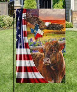 texas eagle longhorn flag lha2081f 7449