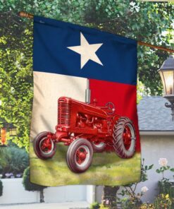 texas farmer tractor farm life flag tqn333f 3643