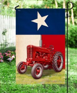texas farmer tractor farm life flag tqn333f 7818