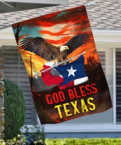 texas flag god bless america god bless texas lnt56f 1959