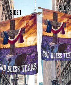 texas flag god bless texas ttv497f 2499
