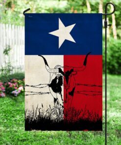texas flag longhorn beyond lnt411f 8877