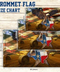texas flag patriotic eagle u.s. state qnk884f 3296