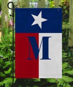 texas flag with initial tqn285f 5996